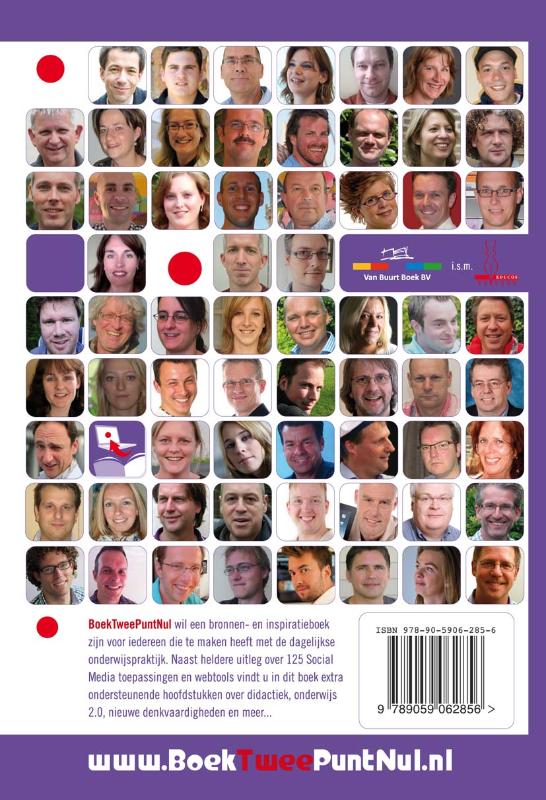 BoekTweePuntNul onderwijsuitgave / deel Onderwijseditie achterkant