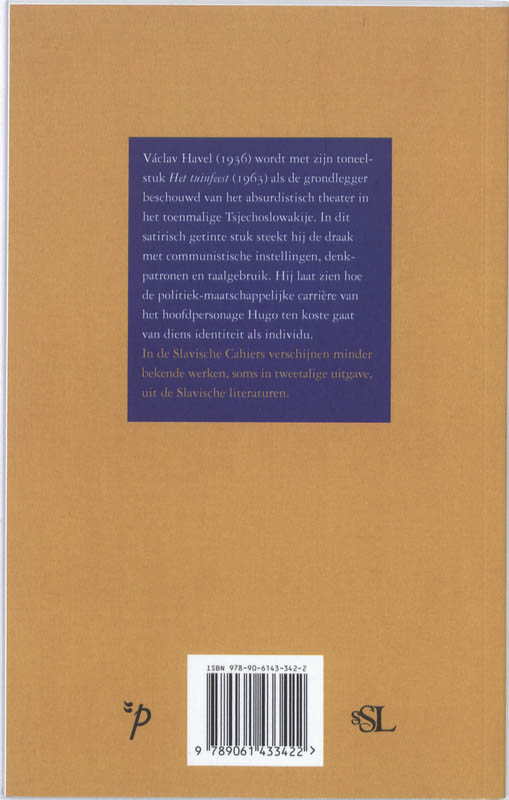 Slavische Cahiers 6 -   Het tuinfeest achterkant