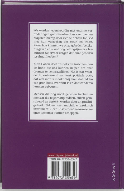 Bidden Helpt achterkant