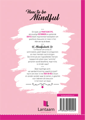 How to be mindful achterkant