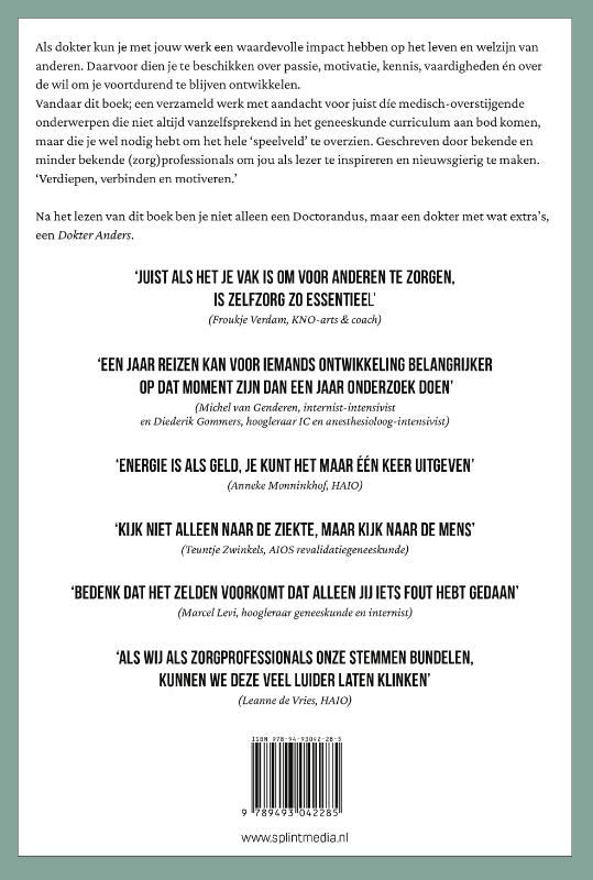 Drs. Dokter Anders achterkant