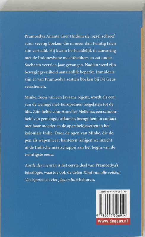 Aarde Der Mensen achterkant