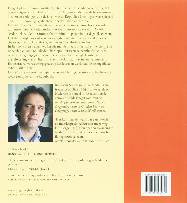 Het volle leven achterkant