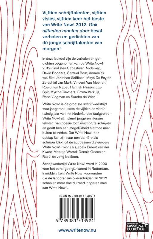 Ook olifanten moeten door achterkant