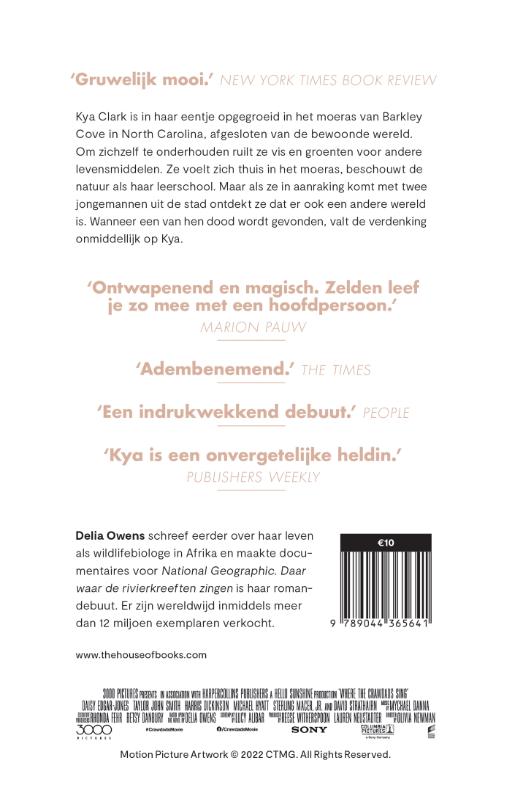 Daar waar de rivierkreeften zingen achterkant