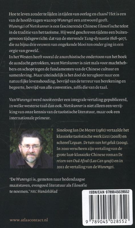 Wunengzi(Nietskunner) achterkant