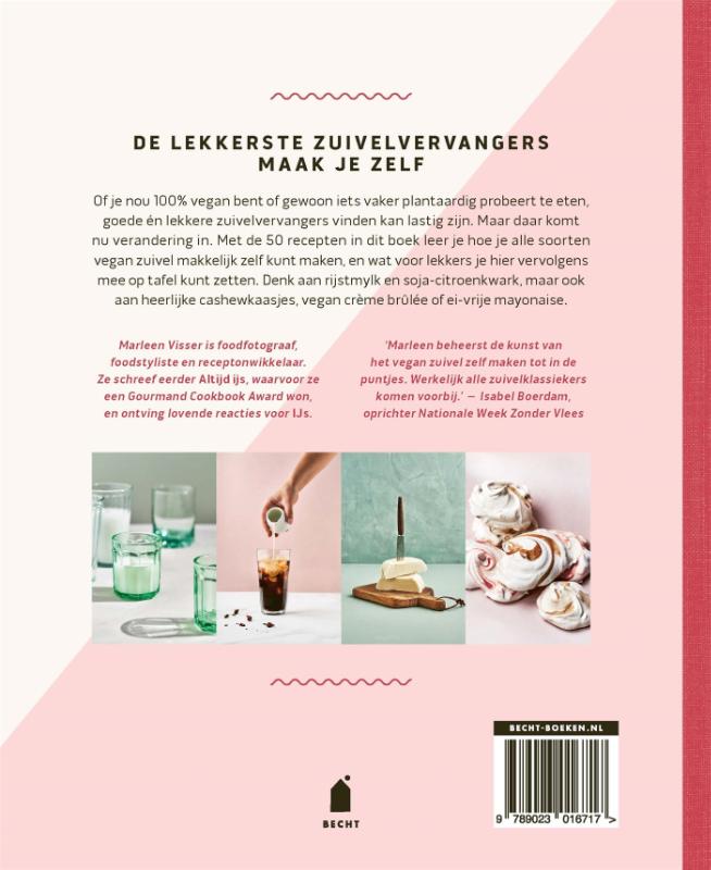 50 x vegan zuivel achterkant