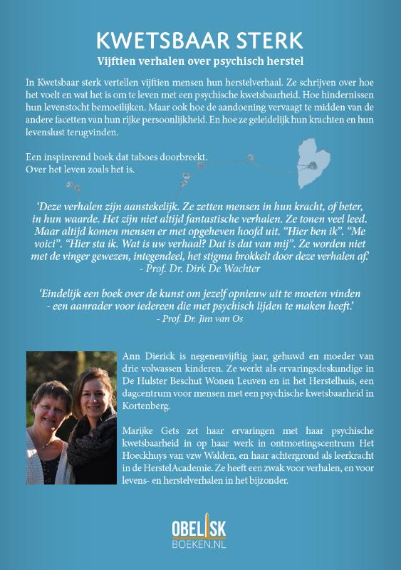 Kwetsbaar sterk achterkant