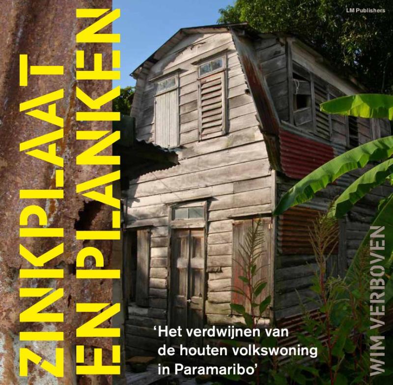 Zinkplaat en planken
