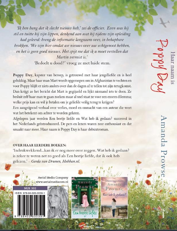 Haar naam is Poppy Day achterkant