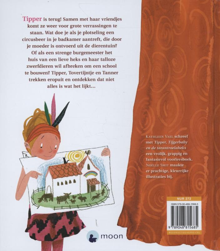 Tipper, Tijgerbaby en de tarantroelaheks achterkant