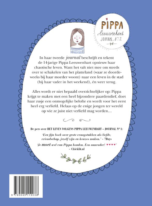 Mijn leven is een prachtige puinhoop / Pippa Leeuwenhart / 2 achterkant