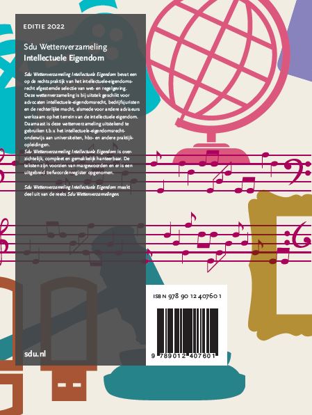 Sdu wettenverzameling intellectuele eigendom / 2022 / Sdu wettenverzameling achterkant