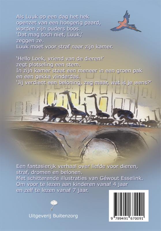 Luuk en de lege dierentuin achterkant