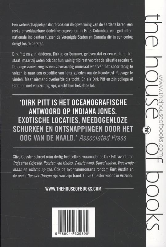 Duivelsadem / Dirk Pitt-avonturen achterkant