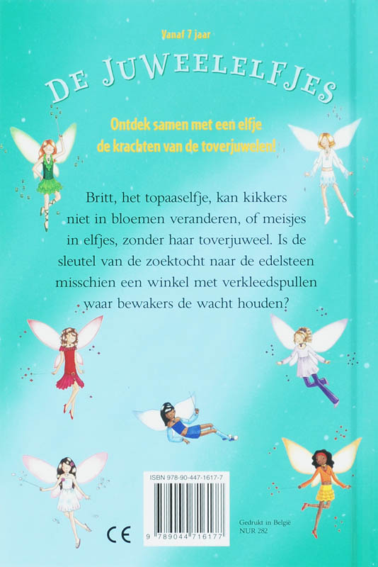 Britt, het topaaselfje / De juweelelfjes achterkant