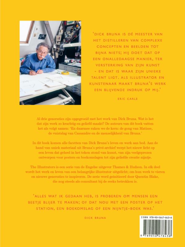 Dick Bruna achterkant