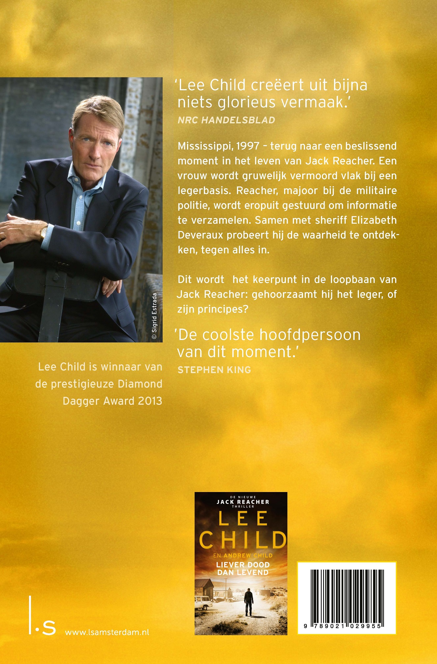 De affaire / Jack Reacher / 16 achterkant
