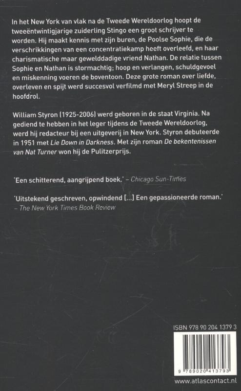 Sophies keuze achterkant