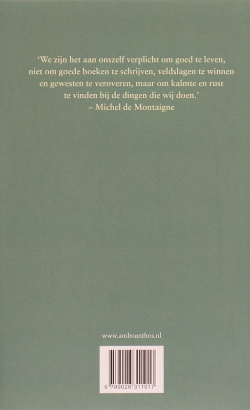 Tegen De Onverschilligheid achterkant