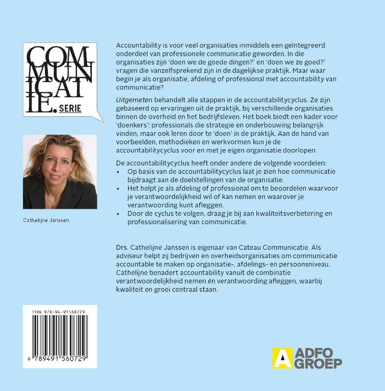 Communicatiereeks  -   Uitgemeten achterkant