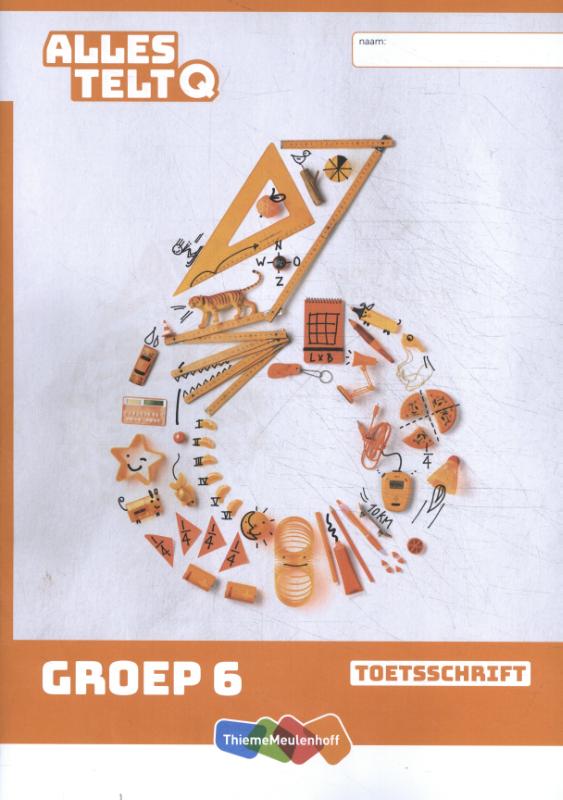 Rekenen - Alles telt Q groep 6 Toetsschrift