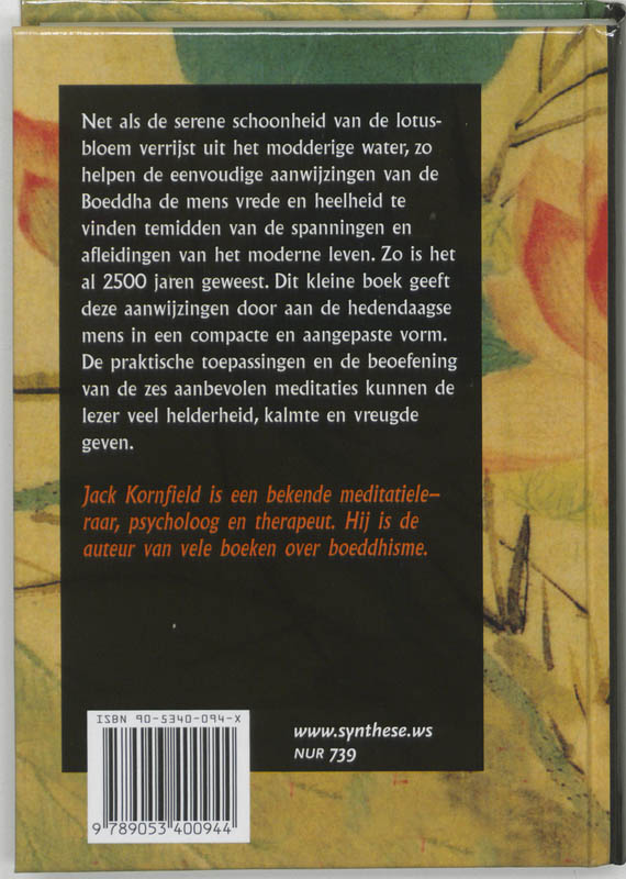 Kleine Boeddha Boek achterkant