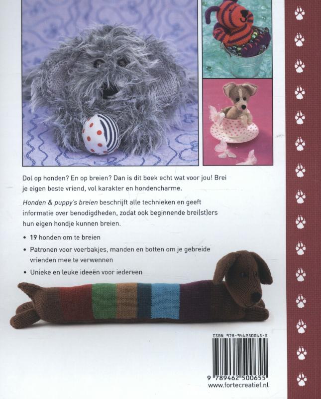 Honden & puppy's breien achterkant