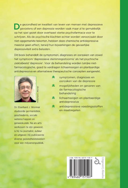 Natuurlijke antidepressiva achterkant