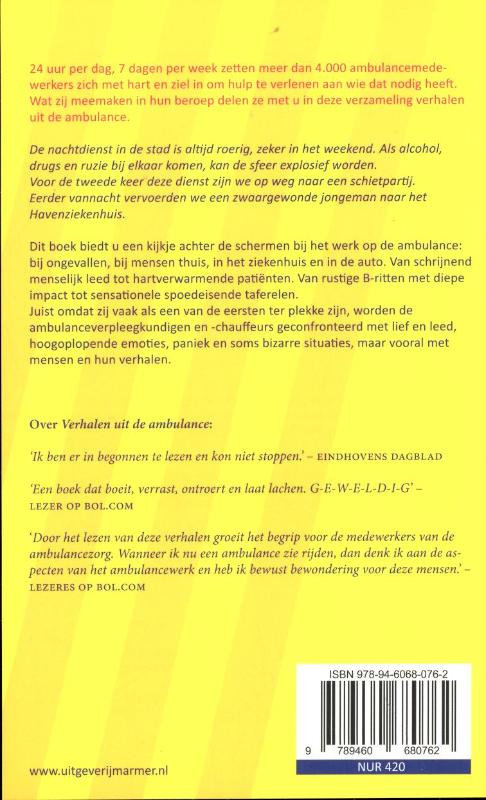 Verhalen uit de ambulance achterkant