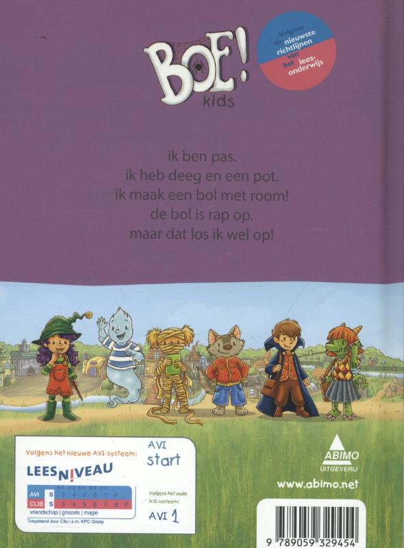 De bol van pas / Boe!Kids achterkant