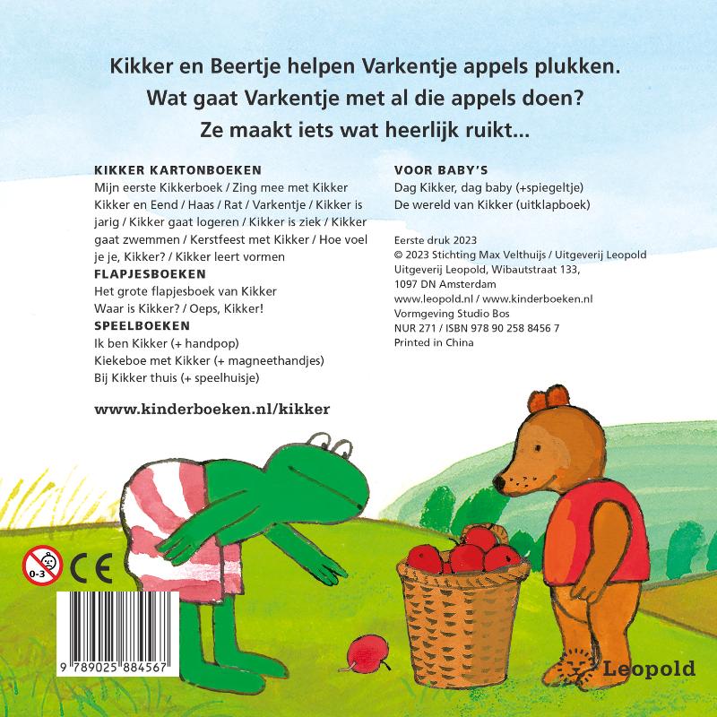 Taart voor Kikker / Kikker achterkant