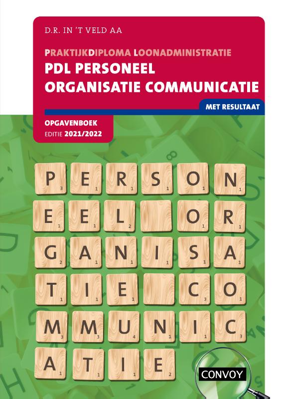 PDL Personeel Organisatie Communicatie 2021-2022 Opgavenboek