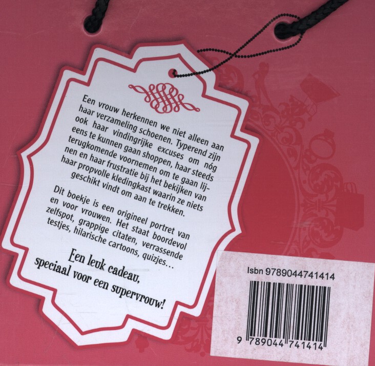 Voor een supervrouw zoals jij! achterkant