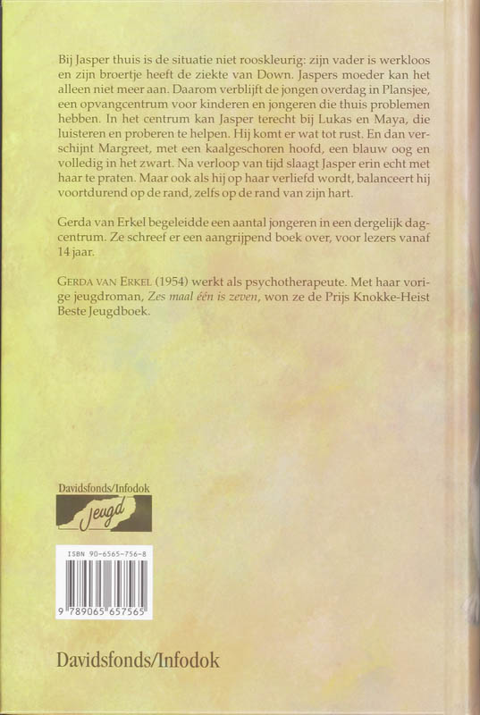 Leven op de rand achterkant