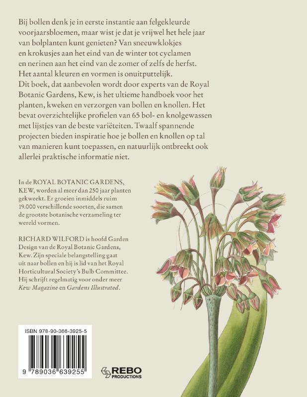 Royal Botanic Gardens, Kew - De Kew Gardener's gids voor Bollen & Knollen achterkant