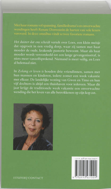 Het duister dat ons scheidt Duister en Zolanger leven is achterkant