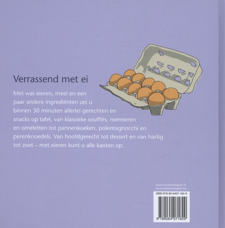 Verrassend met ei / Koken in 30 minuten achterkant