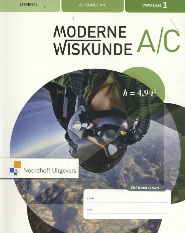 Moderne Wiskunde vwo AC deel 1