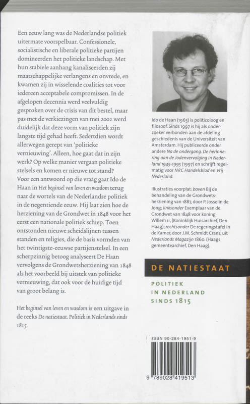 Het beginsel van leven en wasdom / De Natiestaat / 4 achterkant