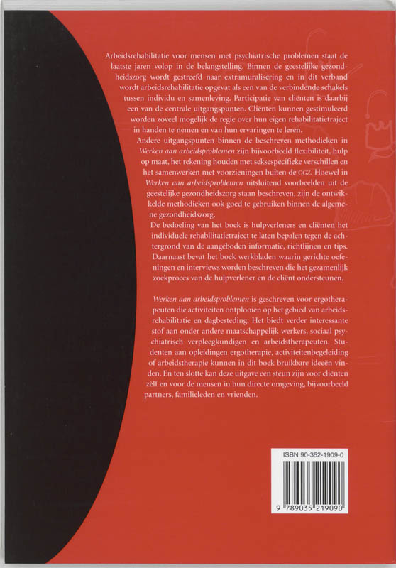 Werken aan arbeidsproblemen achterkant