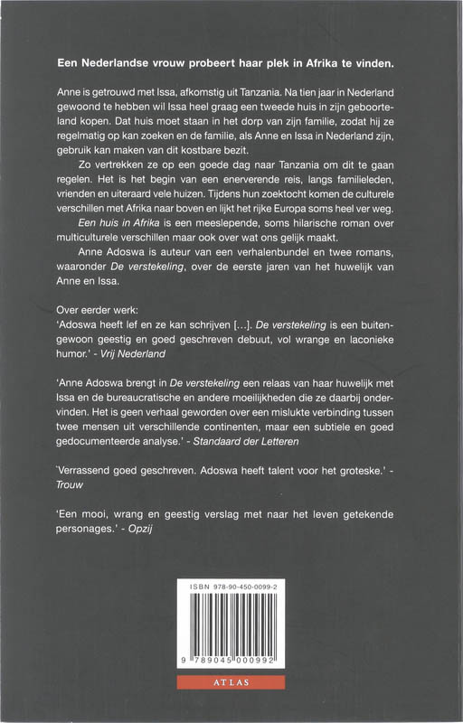 Een Huis In Afrika achterkant