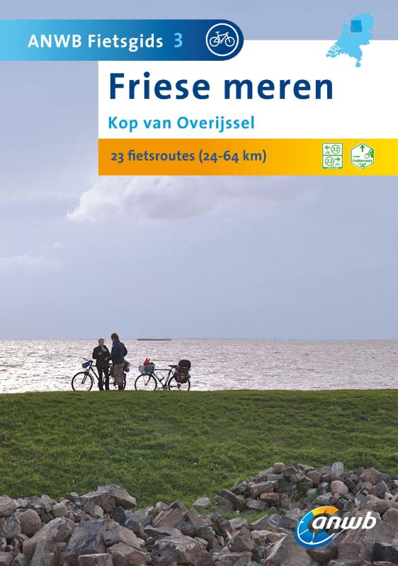 Friese meren: kop van Overijssel / ANWB fietsgids / 3