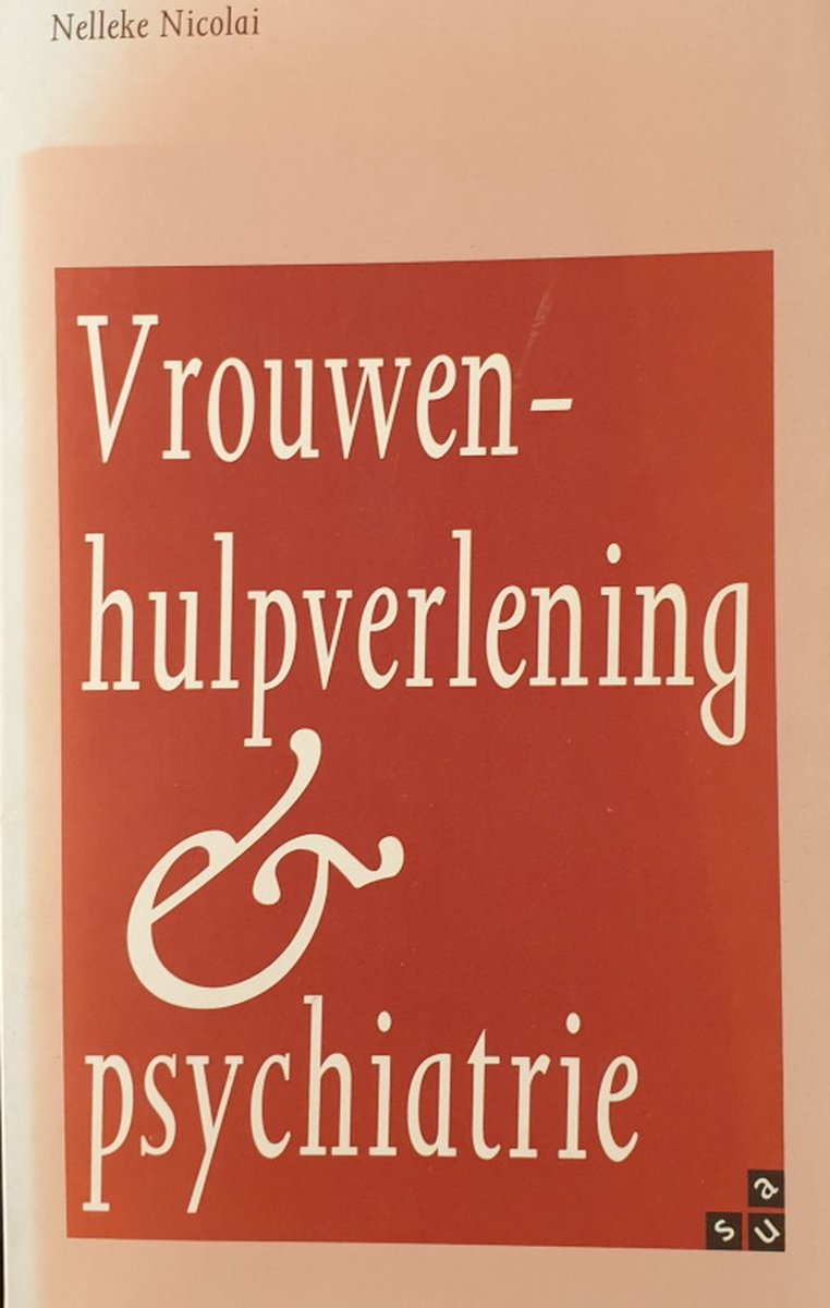Vrouwenhulpverlening & psychiatrie