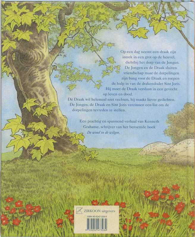 De Schuchtere Draak achterkant