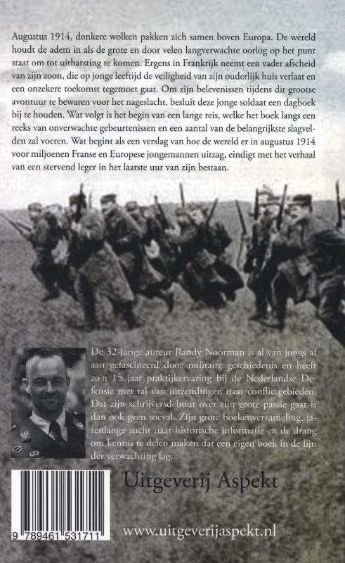 Dagboek van augustus achterkant