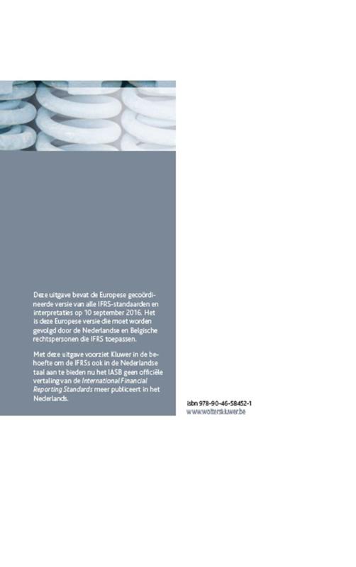 International financial reporting standards 2016-2017 achterkant