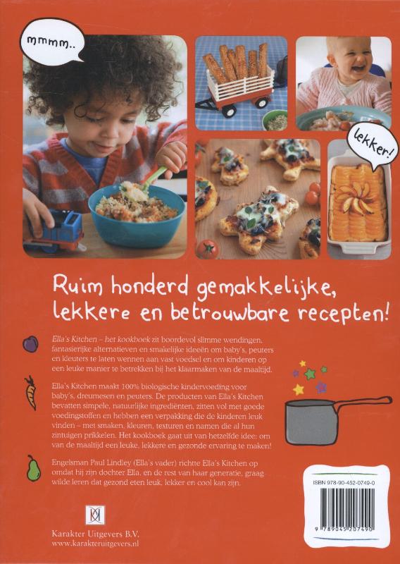 Ella's kitchen - Het kookboek achterkant
