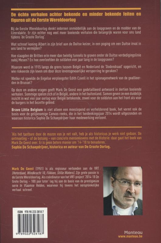 Brave little Belgium achterkant