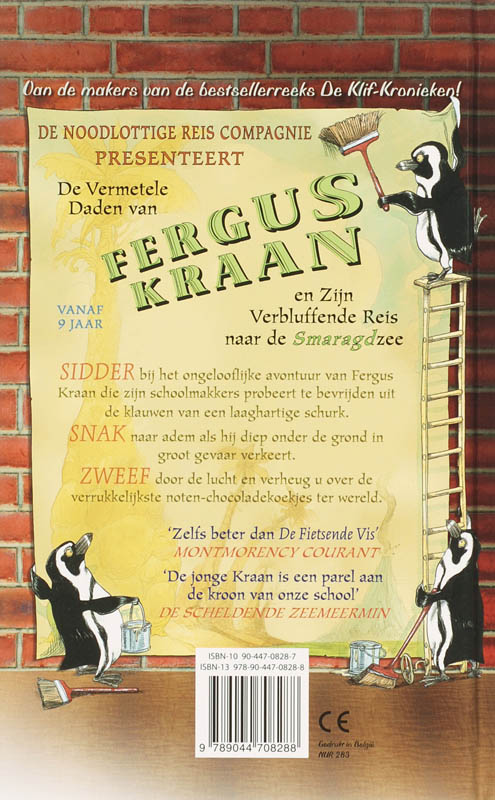 Fergus Kraan En Het Avontuur Op De Smaragdzee achterkant